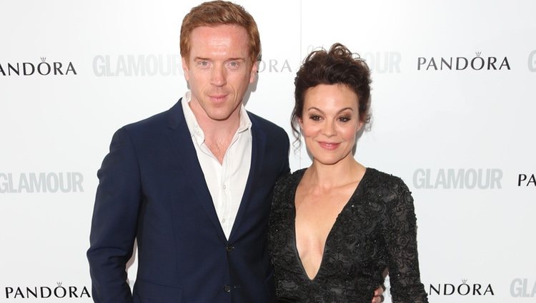 Damian Lewis y Helen McCrory en los Premios Glamour Mujer del Año 2013 en Londres