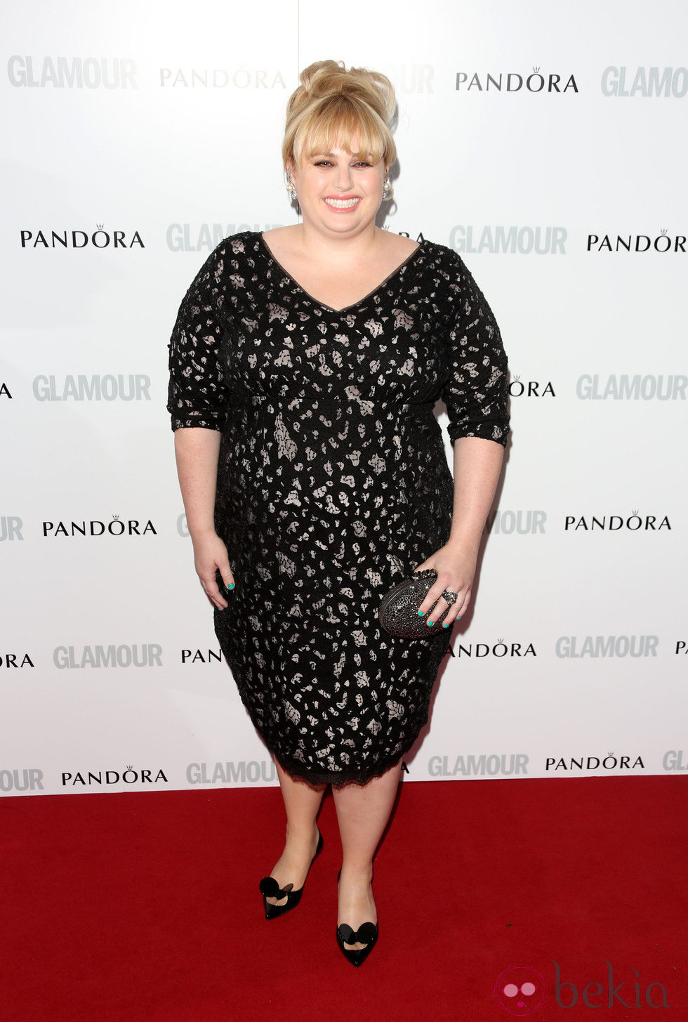 Rebel Wilson en los Premios Glamour Mujer del Año 2013 en Londres