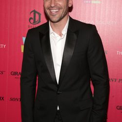 Miguel Ángel Silvestre en la presentación de 'Los amantes pasajeros' en Nueva York