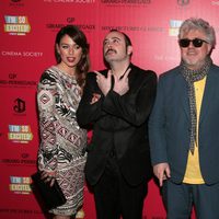 Blanca Suárez, Carlos Areces, Pedro Almodóvar y Miguel Ángel Silvestre presentan 'Los amantes pasajeros' en Nueva York