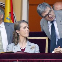 La Infanta Elena, Carlos García Revenga y José Ignacio Wert en la Corrida de la Beneficencia 2013