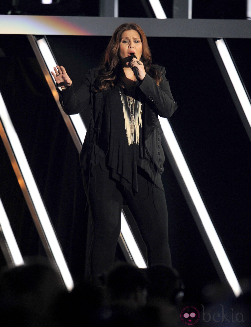 Hillary Scott en los CMT Awards 2013