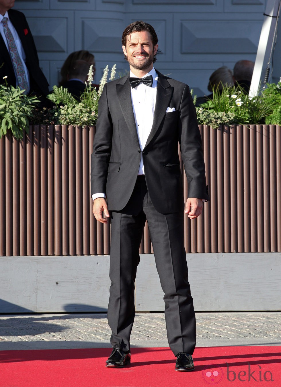 Carlos Felipe de Suecia en la cena previa a la boda de Magdalena de Suecia y Chris O'Neill