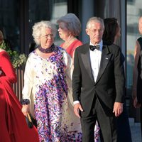 Cristina de Suecia y Tord Magnusson en la cena previa a la boda de Magdalena de Suecia y Chris O'Neill