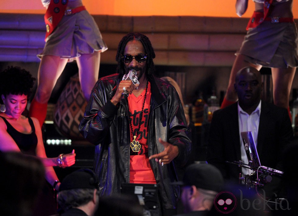 Snoop Dogg actuando en los Guys Choice Awards 2013