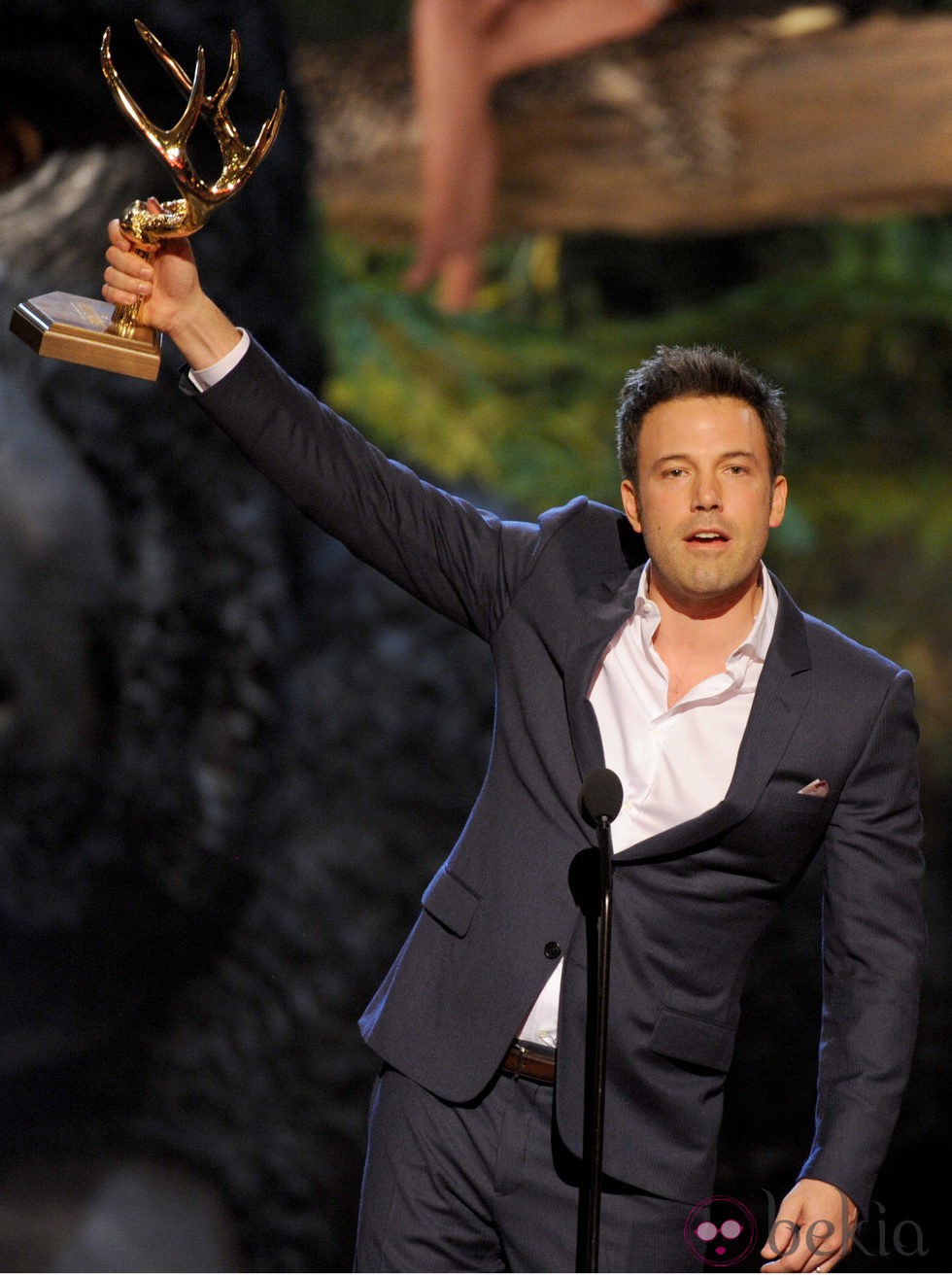 Ben Affleck recoge un premio en los Guys Choice Awards 2013