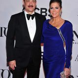 Tom Hanks y Rita Wilson en la gala de los premios Tony 2013