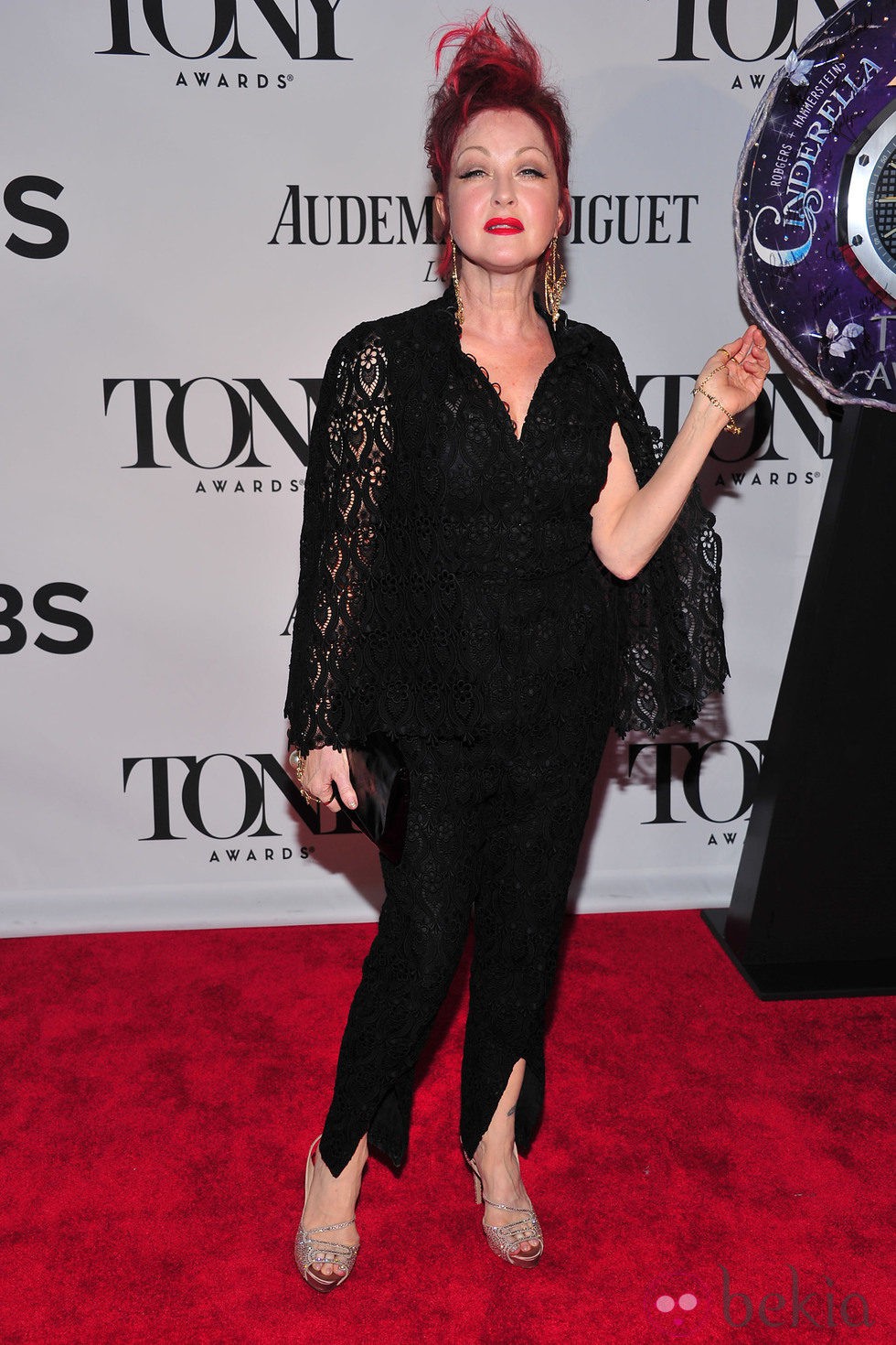 Cyndi Lauper en la gala de los premios Tony 2013