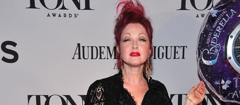 Cyndi Lauper en la gala de los premios Tony 2013