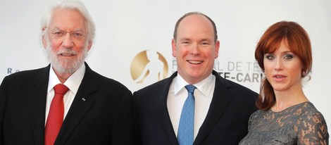 Alberto de Mónaco en la inauguración del Festival de Televisión de Montecarlo 2013