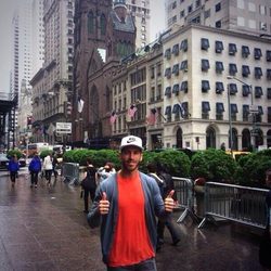 Sergio Ramos paseando por Nueva York antes del amistoso España-Irlanda