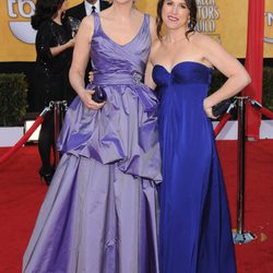 La actriz Jane Lynch y su mujer Lara Embry