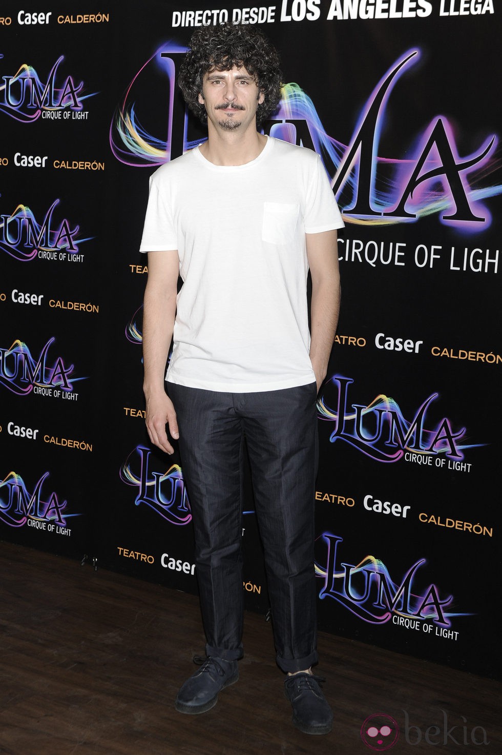 Antonio Pagudo en el estreno de 'Luma: Cirque of Light'