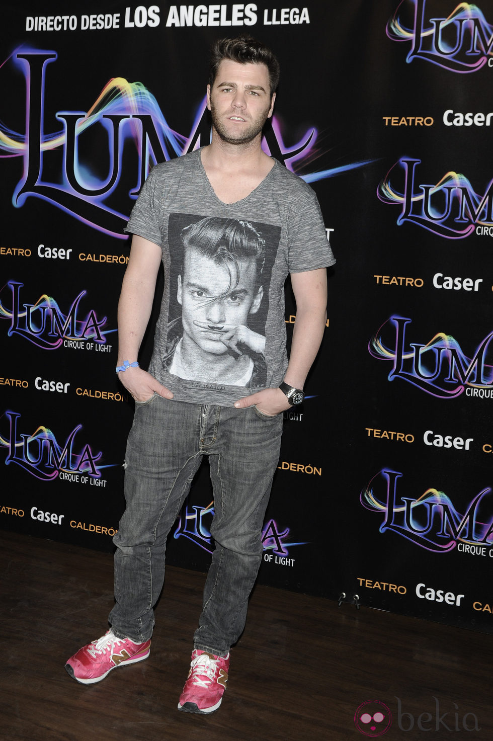 Fonsi Nieto en el estreno de 'Luma: Cirque of Light'