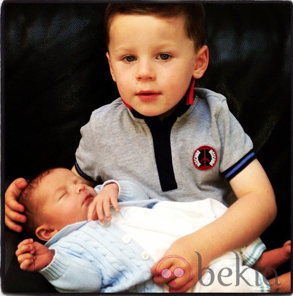 Los hijos de Wayne y Coleen Rooney, Kai y Klay