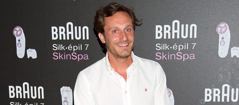 Juan Peña en la presentación de la nueva Silk-épil