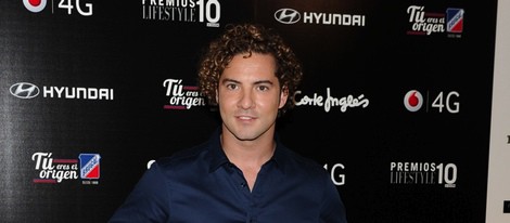 David Bisbal en la entrega de los Premios Lifestyle 2013