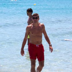 Steven Gerrard de vacaciones en Ibiza