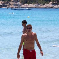 Steven Gerrard de vacaciones en Ibiza