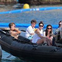 Patrick Schwarzenegger y sus hermanos de vacaciones en el sur de Francia