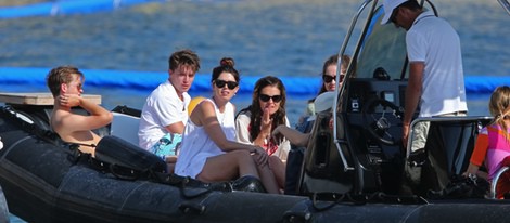 Patrick Schwarzenegger y sus hermanos de vacaciones en el sur de Francia