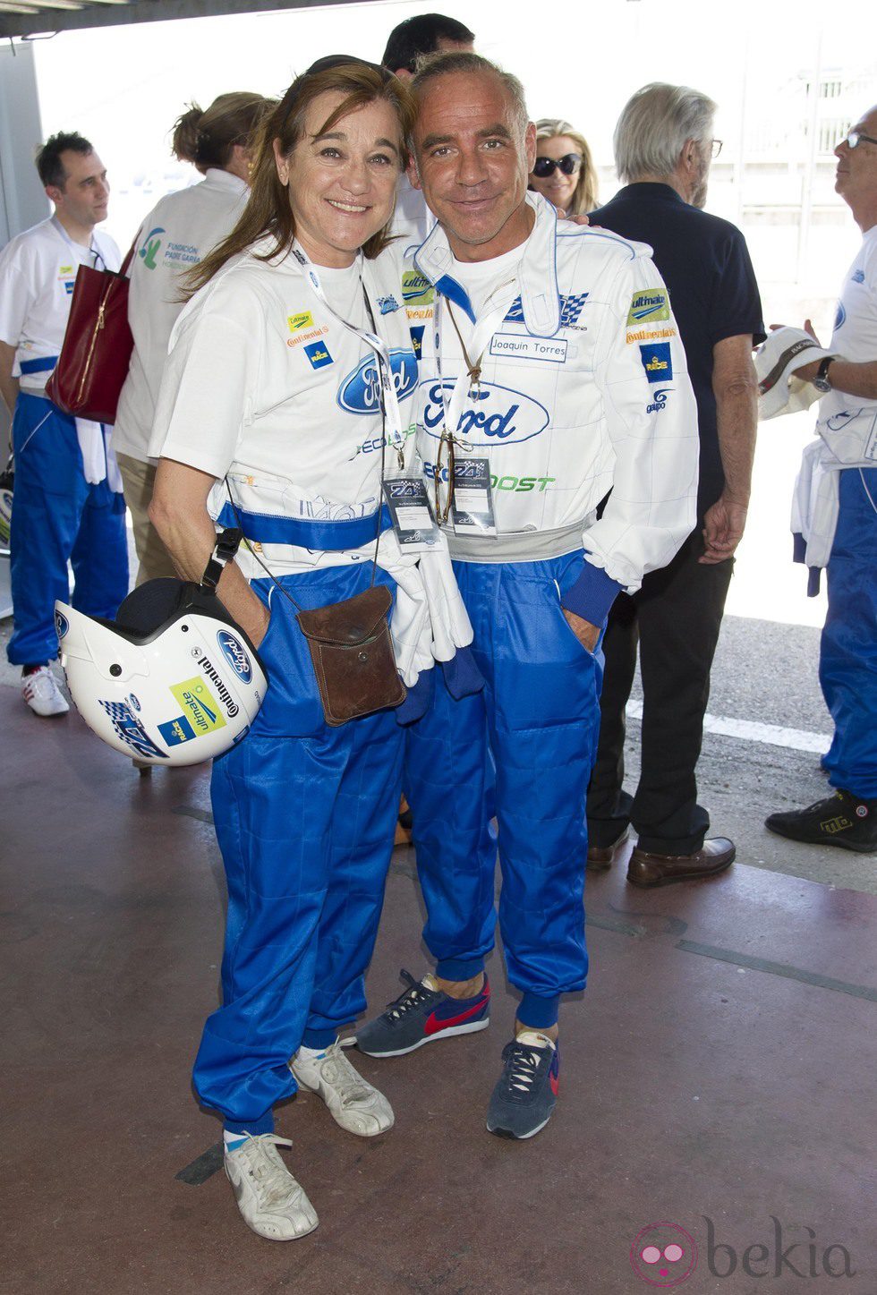 Joaquín Torres y Blanca Fernández en la 10 Edición del 24 Horas Ford 2013