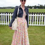 Oona Chaplin en la Copa de la Reina de Polo