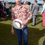 Ed Westwick en la Copa de la Reina de Polo