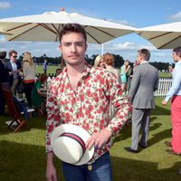 Ed Westwick en la Copa de la Reina de Polo