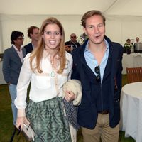 Beatriz de York y Dave Clark en la Copa de la Reina de Polo