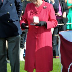 La Reina Isabel en la Copa de la Reina de Polo