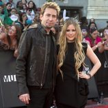 Avril Lavigne y Chad Kroeger en los MuchMusic Video Awards 2013