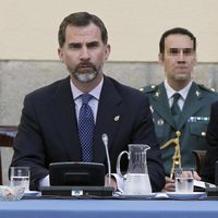 Los Príncipes Felipe y Letizia en la reunión anual con los Patronatos de la Fundación Príncipe de Asturias