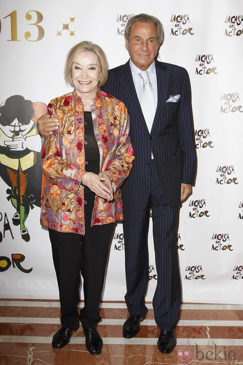 Nuria Espert y Arturo Fernández en los premios de La Casa del Actor 2013