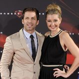 Zack Snyder y su mujer Deborah en el estreno de 'El hombre de acero' en Madrid