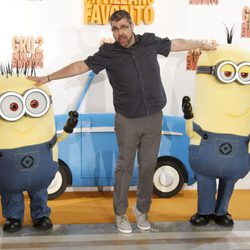 Florentino Fernández promocionando 'Gru, mi villano favorito 2' en Madrid