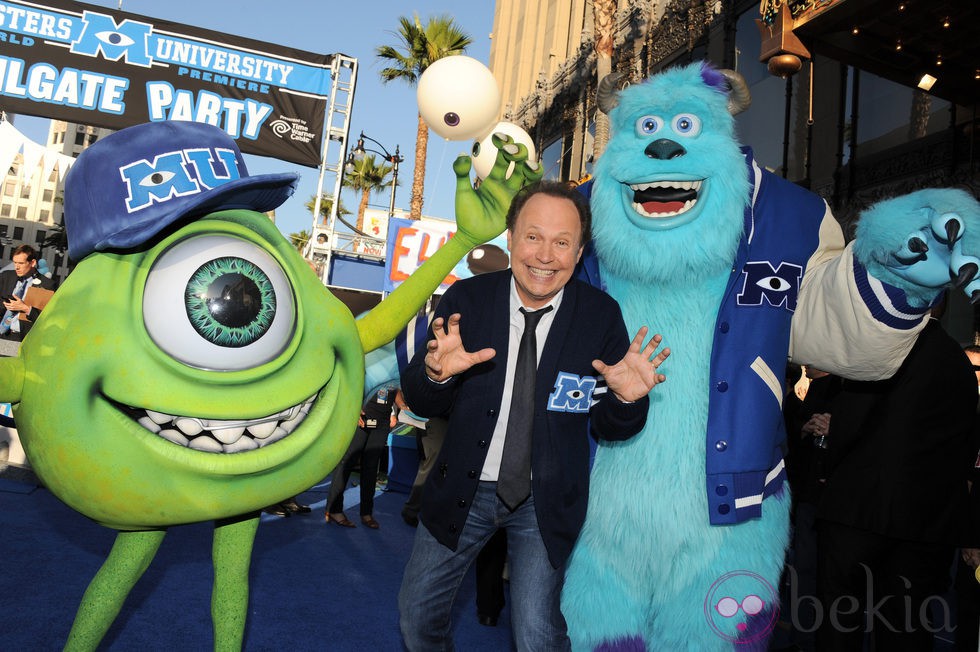 Billy Crystal en el estreno de 'Monstruos University' en Los Angeles