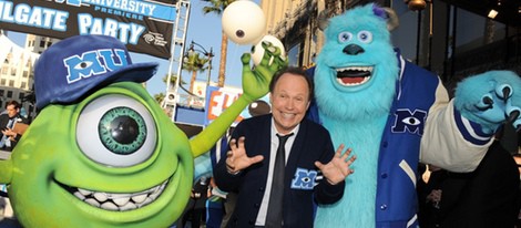 Billy Crystal en el estreno de 'Monstruos University' en Los Angeles