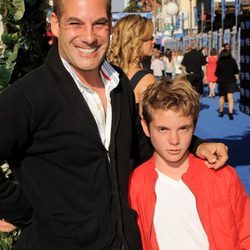 Adrian Pasdar en el estreno de 'Monstruos University' en Los Angeles