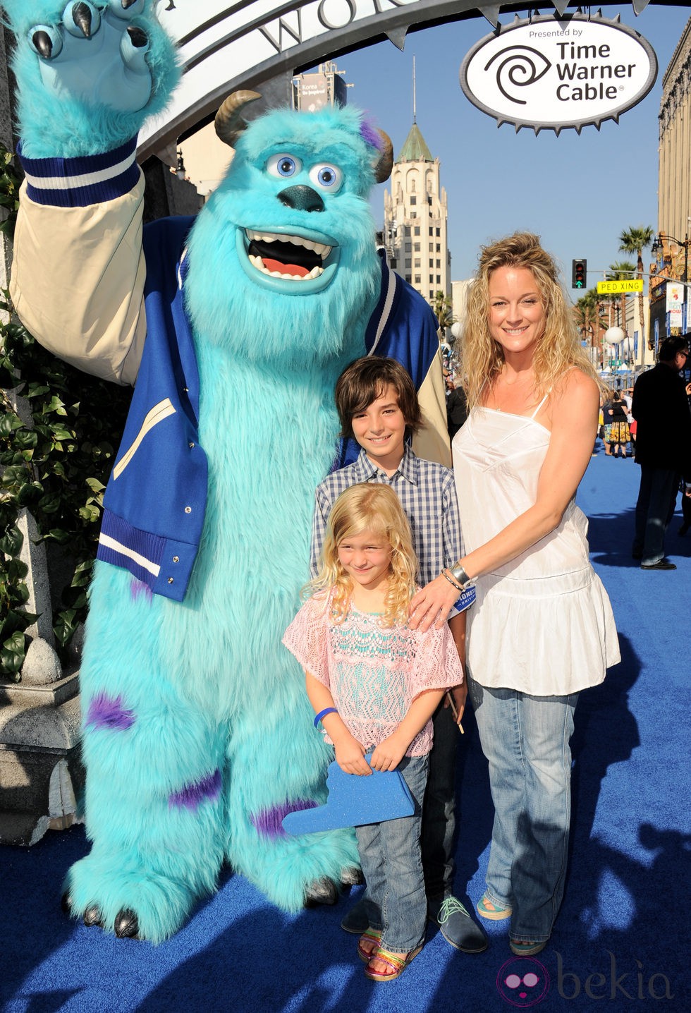 Teri Polo en el estreno de 'Monstruos University' en Los Angeles