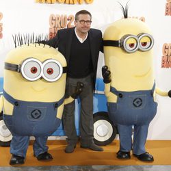 Steve Carrell promocionando 'Gru, mi villano favorito 2' en Madrid