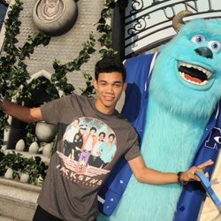 Roshon Fegan en el estreno de 'Monstruos University' en Los Angeles