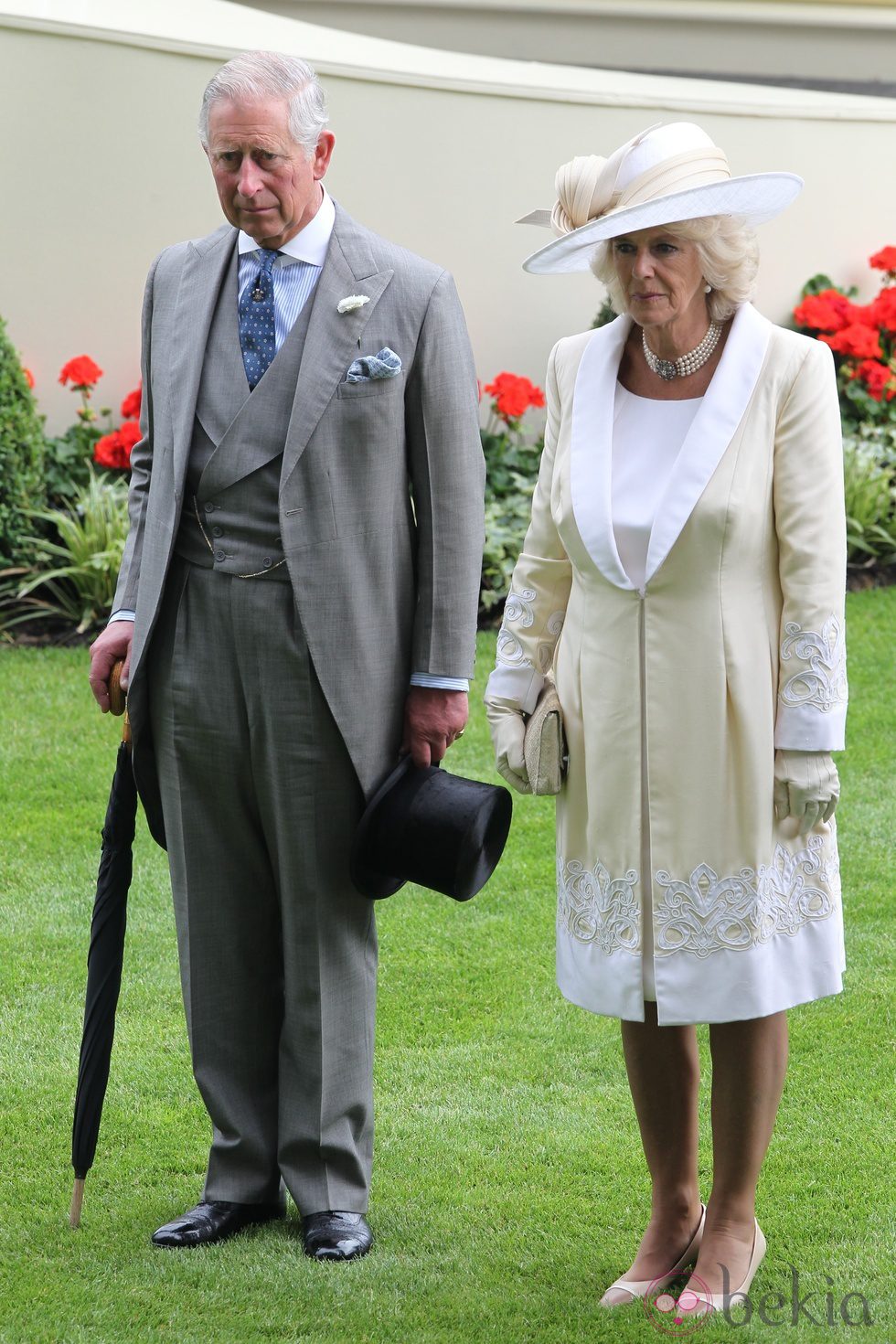 El Príncipe de Gales y la Duquesa de Cornualles en la inauguración de Ascot 2013