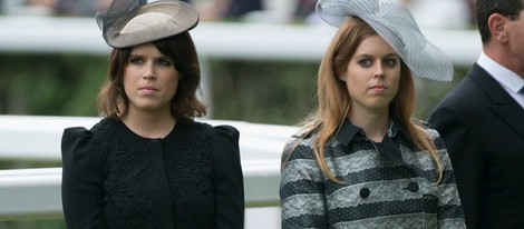 Beatriz y Eugenia de York en la inauguración de Ascot 2013