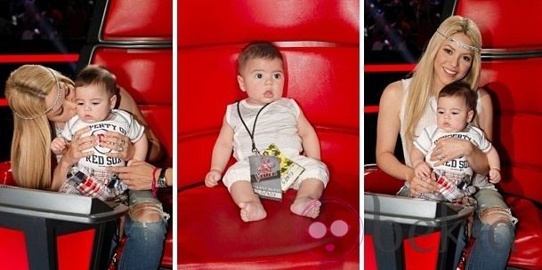 Shakira y Milan Piqué se despiden de 'The Voice'