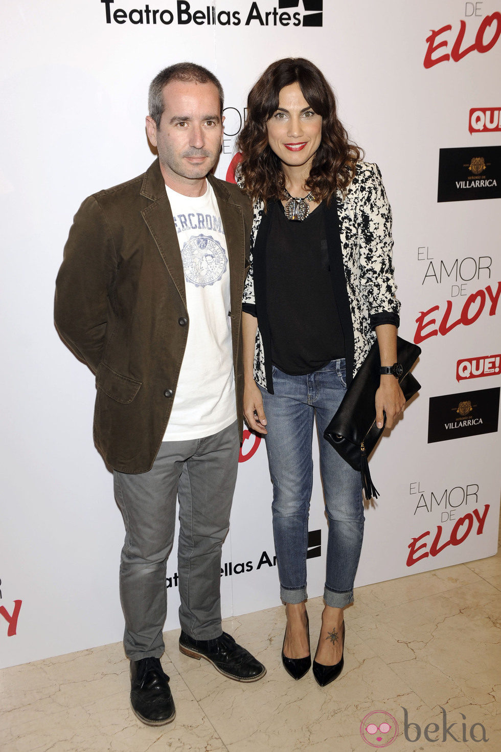 Jacobo Martos y Toni Acosta en el estreno de 'El Amor de Eloy'