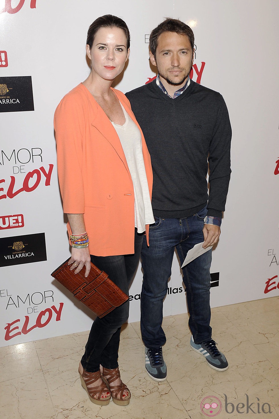 Amelia Bono y Manuel Martos en el estreno de 'El Amor de Eloy'