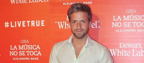 Pablo Alborán en el concierto de Alejandro Sanz en Sevilla