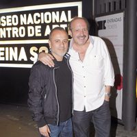 Javier Gutiérrez en la inauguración de la terraza del Museo Reina Sofía