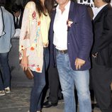 Pepe Navarro y Lorena Aznar en la inauguración de la terraza del Museo Reina Sofía